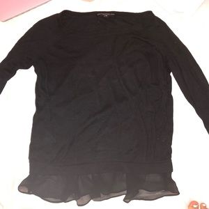 Black, Central Park West Top